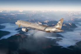 Etihad A321LR en vol — immatriculation A6-LRA