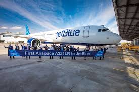 JetBlue lors de la réception de son premier A321LR Airspace